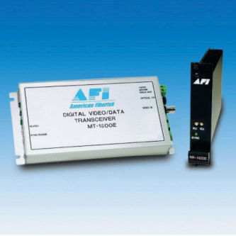 American Fibertek Video & Up the Coax Data - 10Km Distance